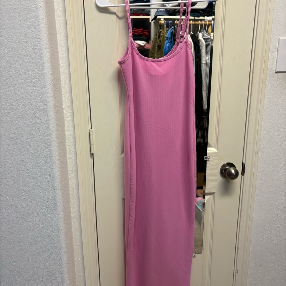 Fashion Nova Pink Maxi Dress